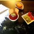 Hummus de remolacha y garbanzos - veggie
