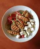 Könnyű vacsora 🥗- görög saláta csirkemellel