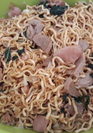 Foto resep Mie goreng baso sosis