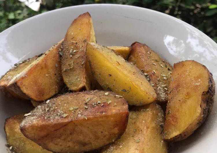 Cara Gampang Memasak Potato Wedges🥔 yang Bisa Manjain Lidah