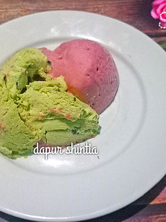 Foto resep Green Tea RedVelvet Ice Cream