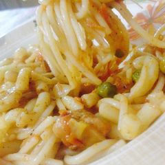 A picture of Vegetable macaronies for kids 💞.