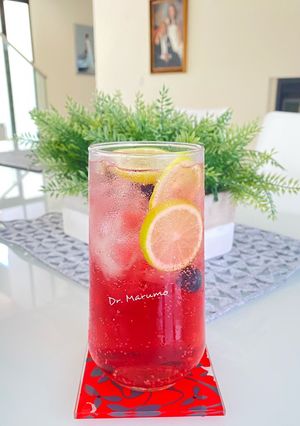 A picture of Harties Cooler 🥂 #noalcohol.