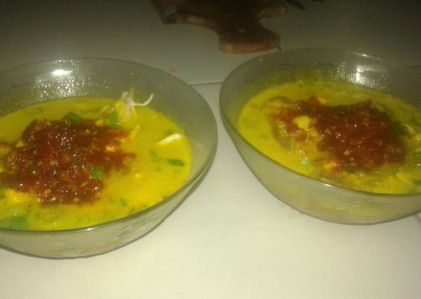 Soto Ayam tauco ala mamah Queen