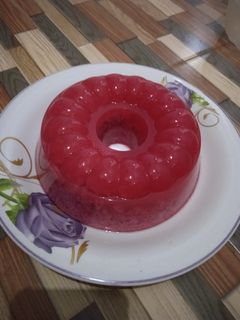 Foto resep Puding lumut merah