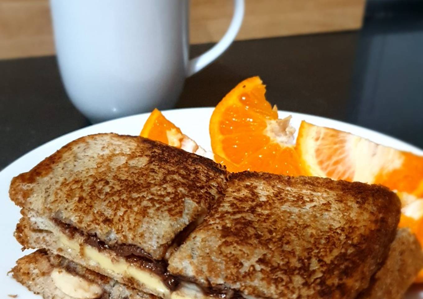 Roti Bakar Pisang Keju