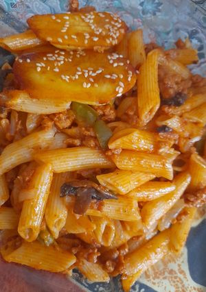 عکسی از دستور ماکارونی