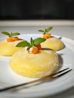 Foto resep Taiwanese Mango Mochi / Daifuku Mangga