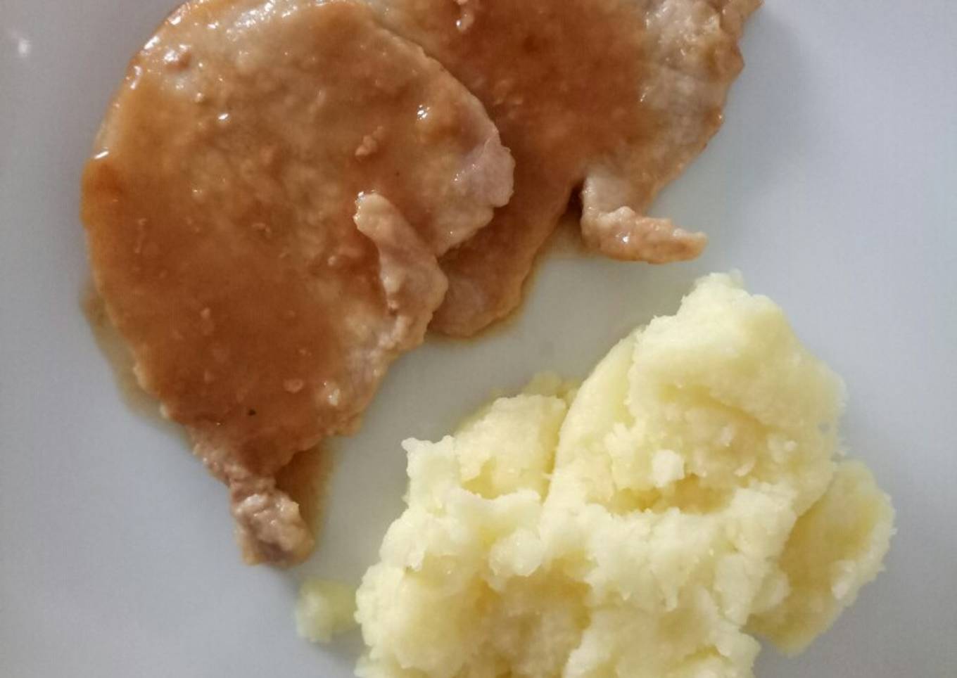Pork in a Marsala sauce