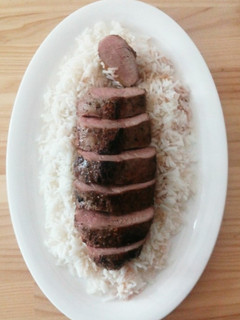 Una foto de Pechuga de Pato con arroz
