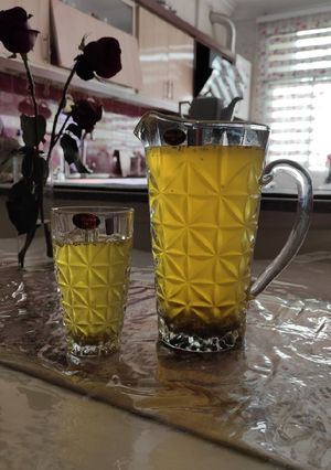 عکسی از دستور شربت زعفرونی