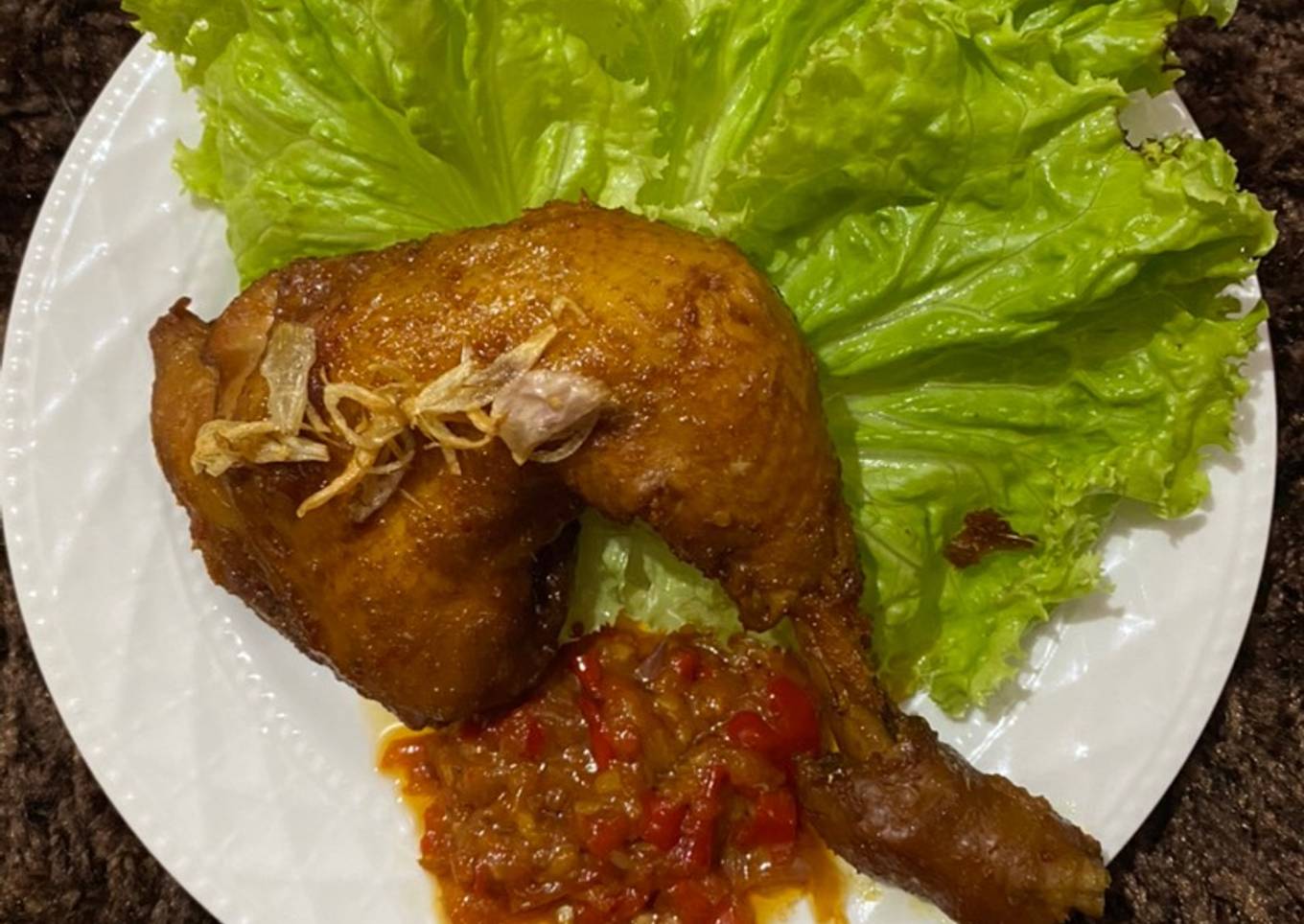 Panggang ayam sambal terasi 😋