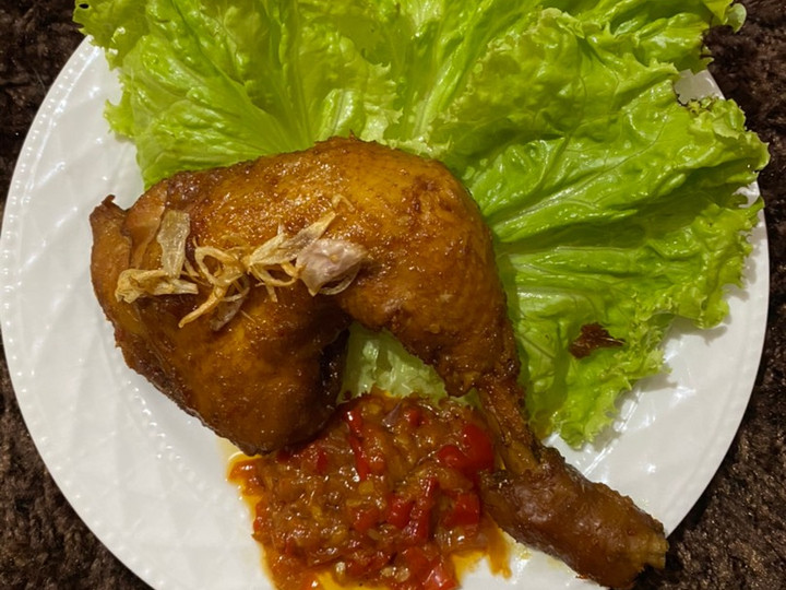 Bagaimana Menyiapkan Panggang ayam sambal terasi 😋 Menu Enak