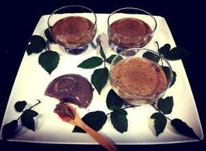 Foto principal de Agar agar con bebida vegetal de avena, moras y estevia en polvo