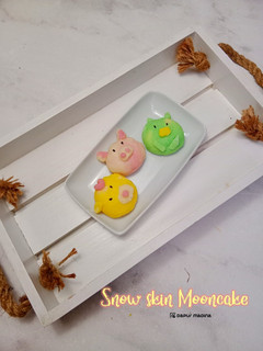 Foto resep Snow Skin Mooncake Tanpa Cetakan