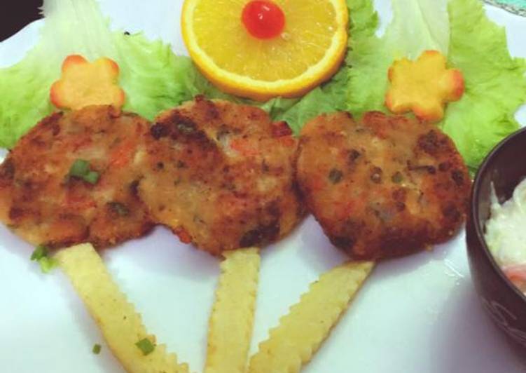 Simple Way to Prepare Any-night-of-the-week Chicken and corn cutlets