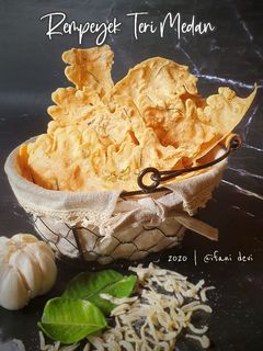 Foto resep 239. Rempeyek Teri Medan