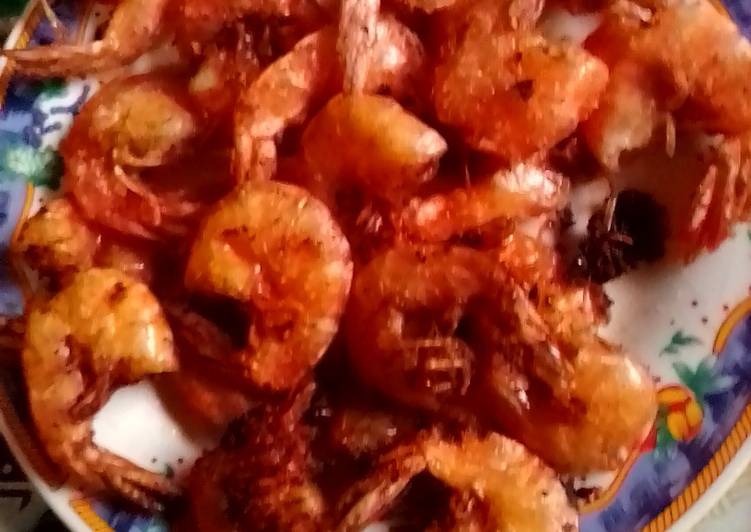 Resep Udang goreng gurih Anti Gagal