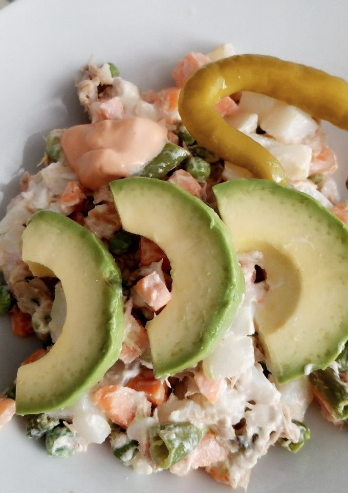 Una foto de Ensaladilla exprés