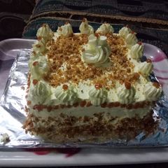 Butterscotch cake A picture of Butterscotch cake.