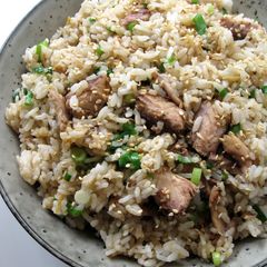 Canned Mackerel Mazegohan A picture of Canned Mackerel Mazegohan.
