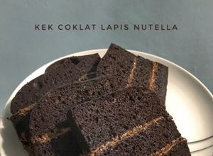 Gambar Kek Lapis Nutella