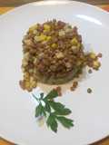 Ensalada fría de lentejas
