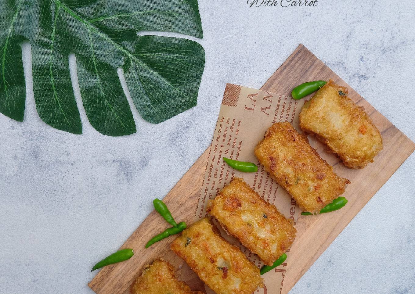 Misoa Goreng Ayam with Carrot