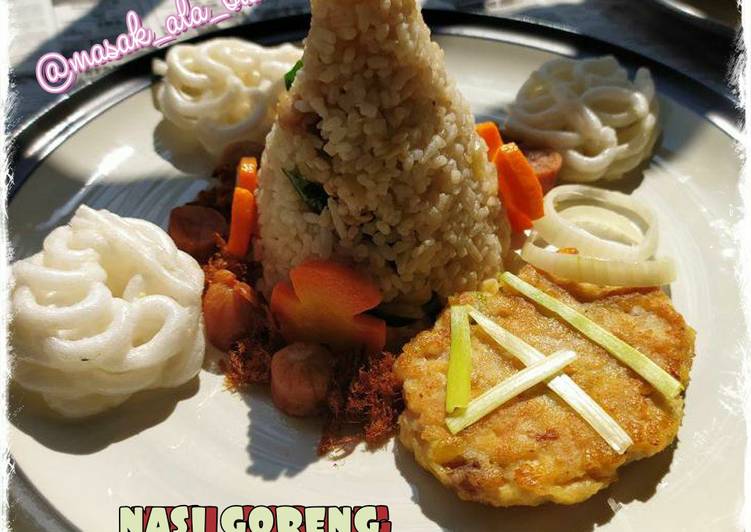 Nasi Goreng Daun Jeruk (Tumpeng Mini)