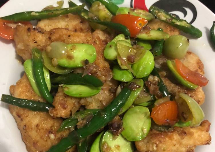 Resep Ikan Gabus Crispy Cabe Ijo Oleh Melphie Teja Cookpad