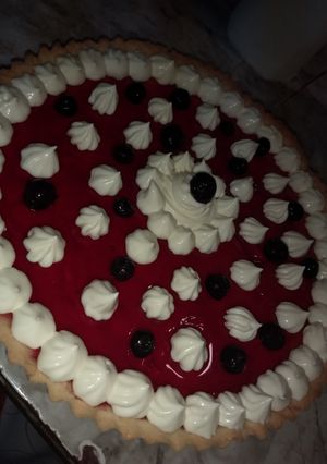 Una foto de Rica tarta de gelatina