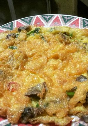 Foto resep Telur Dadar Ati Ampela (Tepla)