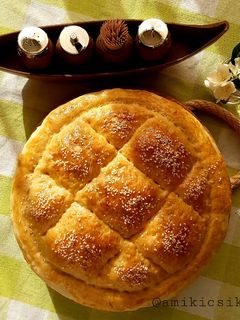 Óriás lepény kenyér recept fotója