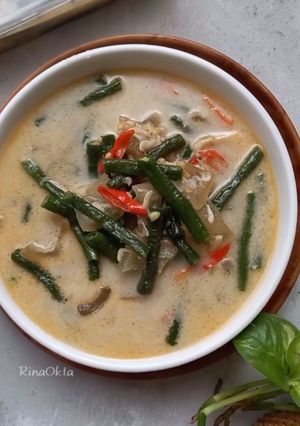 Foto resep Lodeh Iris Kacang Panjang