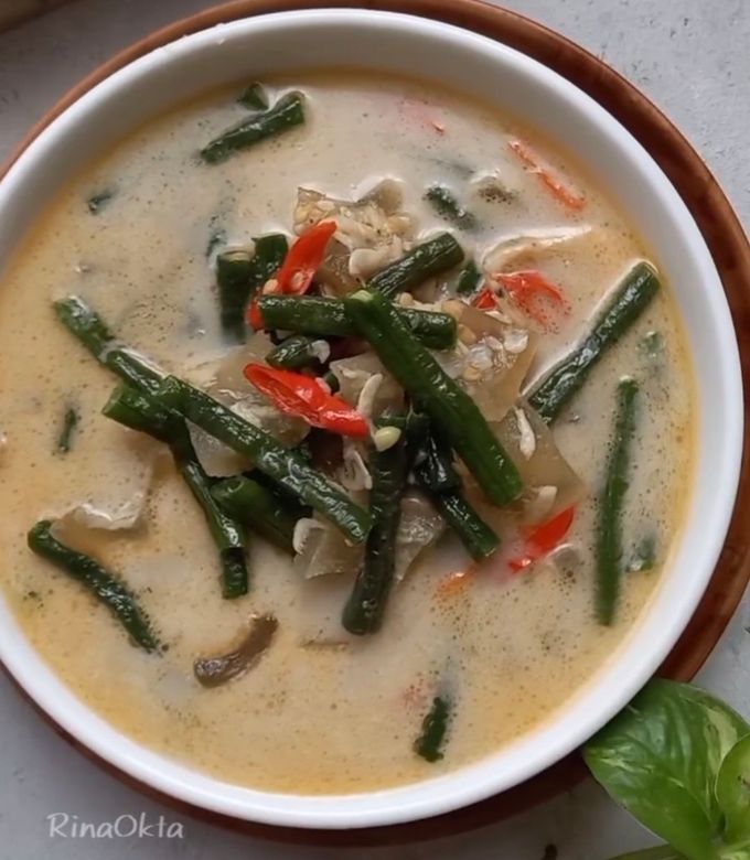 Foto resep Lodeh Iris Kacang Panjang