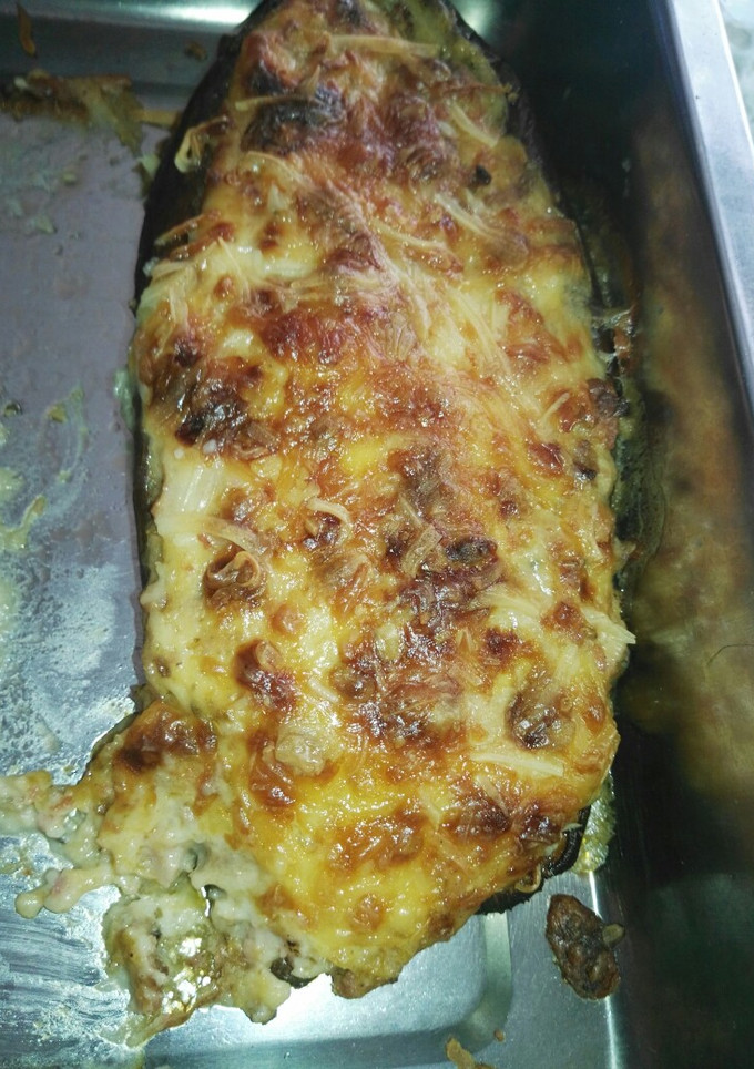 Una foto de Berenjenas rellenas