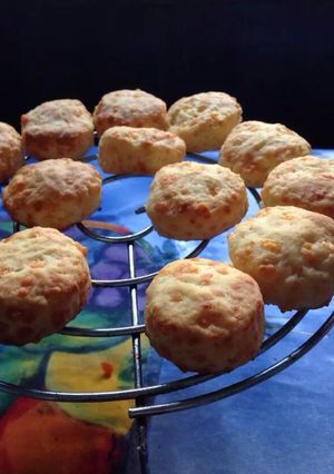 Una foto de Scones de queso