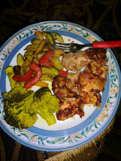 صورة لوصفة خضار بالفراخ اكل صحي Healthy food 🍲