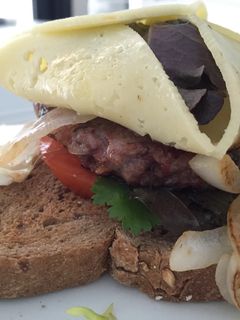 Una foto de Hamburguesa de ternera