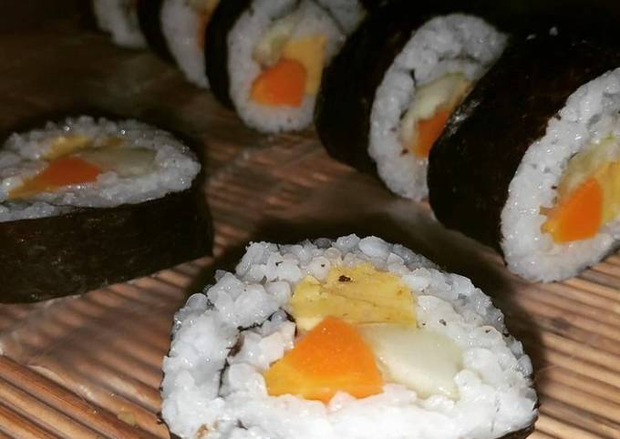 Sushi simpel InsyāAllāh enak