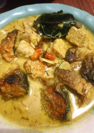 Foto resep Bandeng kuah santan