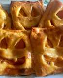 Mini pizzas cerradas de Halloween