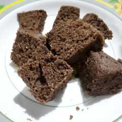 Una foto de Mug cake de algarroba
