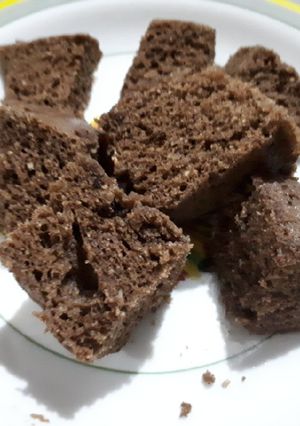 Una foto de Mug cake de algarroba