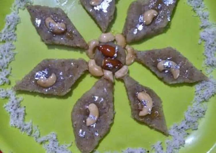 Recipe of Super Quick Homemade Potato coconut Barfi&#39;