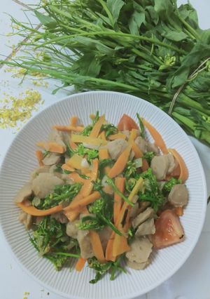 Foto resep Tumis bunga caisim
