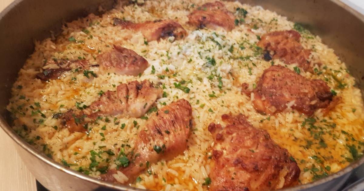 Orez cu pulpe de pui la cuptor, rețetă de Buzoianu Valentina Rețete