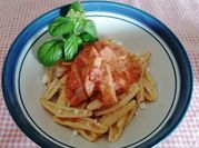 Una foto di peperoncino pancetta