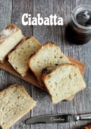 Foto resep Roti Ciabatta