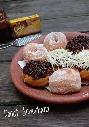 Foto resep Donat Sederhana Tanpa Telur & Kentang